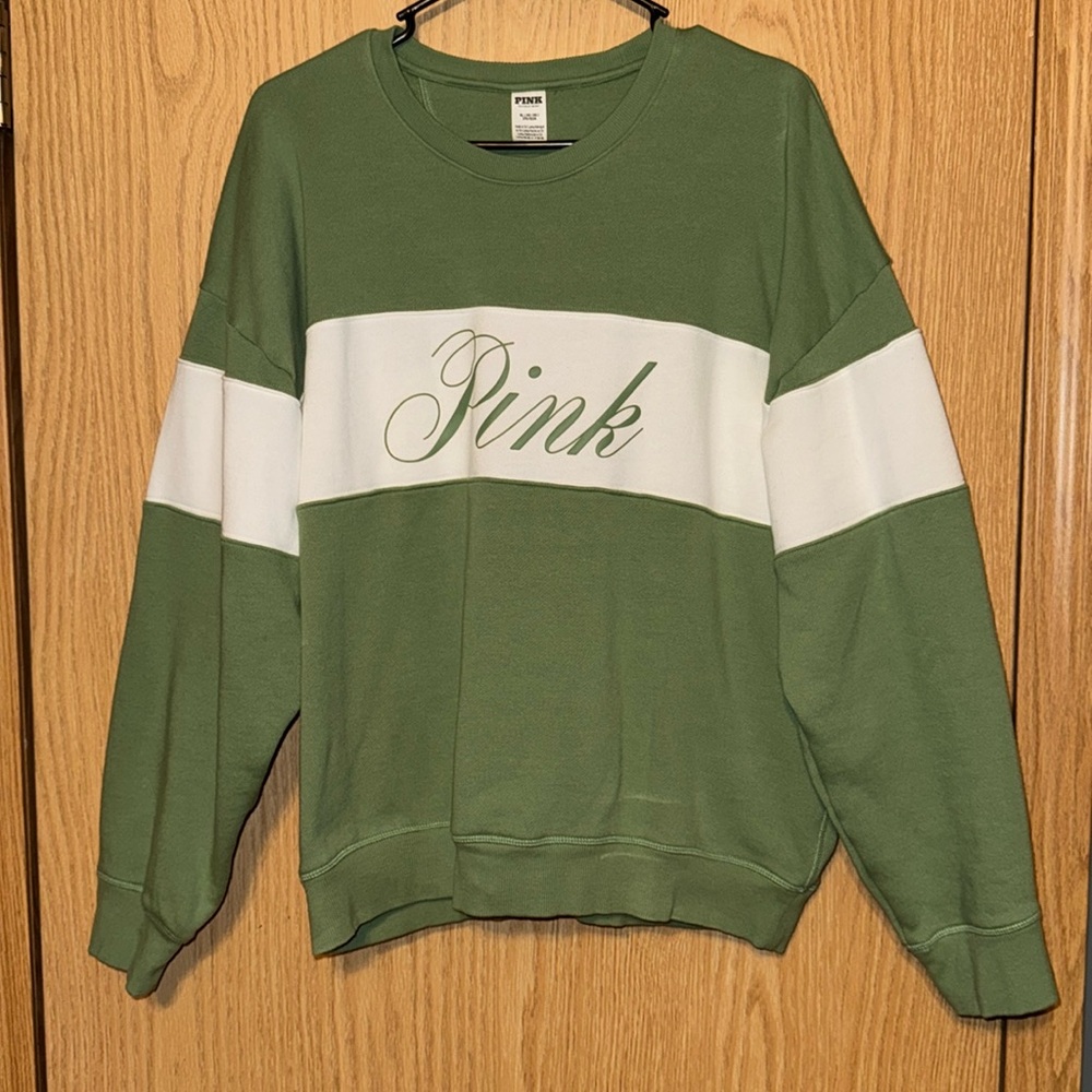 PINK Ivy Fleece Classic Crew Sweatshirt